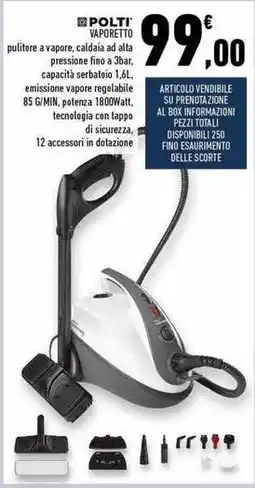 POLTI VAPORETTO