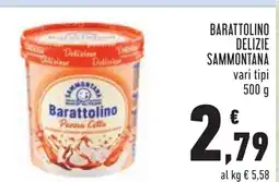 Conad BARATTOLINO DELIZIE SAMMONTANA vari tipi 500 g offerta
