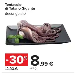 Carrefour Tentacolo di Totano Gigante decongelato offerta