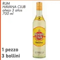 Conad RUM HAVANA CLUB añejo 3 años 700 ml offerta