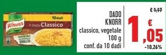 Conad Dado vegetale 100 g(ml) offerta