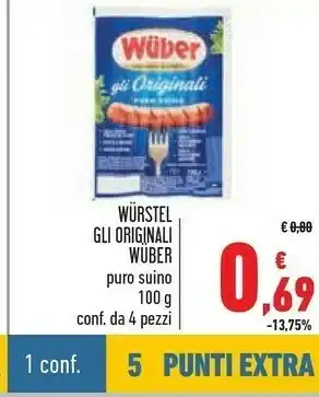 Conad Gli originali di pollo 100 g(ml) offerta