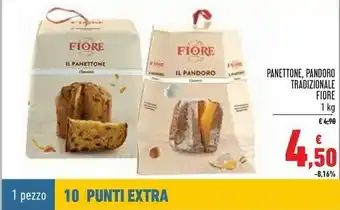 Conad Fiore panettone offerta