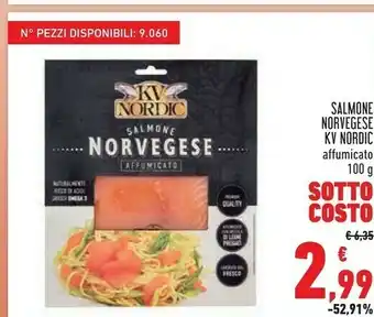 Conad Salmone norvegese affumicato 100 g(ml) offerta