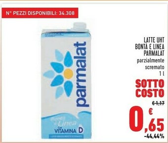 Conad Latte uht bontà e linea offerta