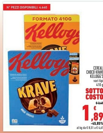 Conad Cereali offerta
