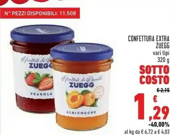 Conad Fragole confettura extra 320 g(ml) offerta