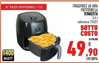 Conad Friggitrice ad aria frittosnella 3500 ml offerta