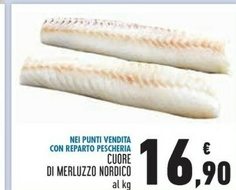 Conad Cuore di merluzzo nordico offerta