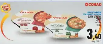 Conad Zuppa di pesce offerta