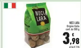 Conad Noci lara origine italia conf da 500 g offerta