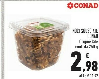 Conad Conad noci sgusciate offerta