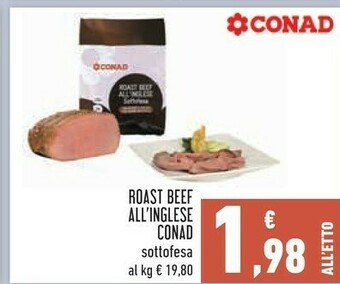 Conad Conad roast beef all'inglese offerta