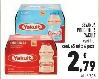 Conad Bevanda probiotica offerta