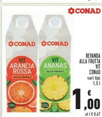 Conad Conad - ananas vit offerta