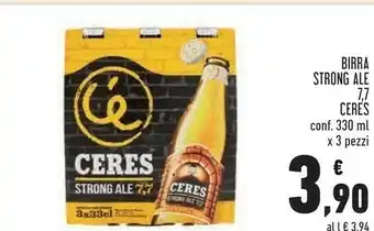 Conad Birra strong ale 7,7 offerta