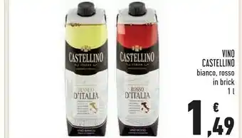 Conad Vino rosso 1000 g(ml) offerta