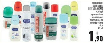 Conad Original unisex deodorante in stick 40 ml offerta