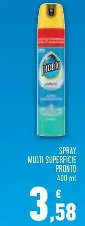 Conad Pronto spray multi superficie offerta