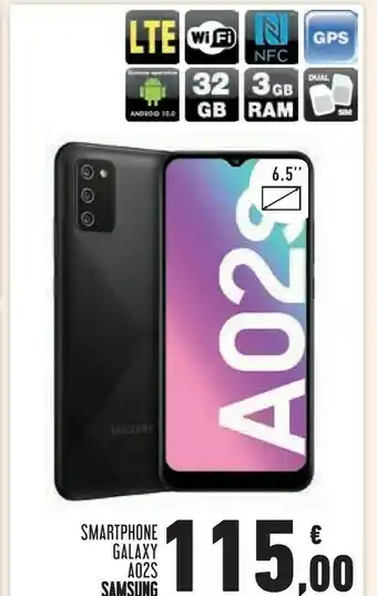 Conad Smartphone galaxy a02s offerta
