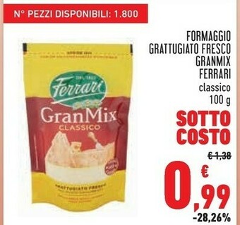 Conad Superstore Formaggio offerta
