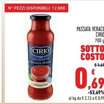 Conad Superstore Passata di pomodoro offerta