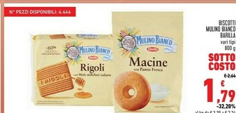 Conad Superstore Biscotti mulino bianco offerta