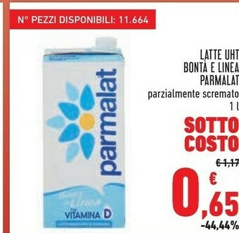 Conad Superstore Latte parzialmente scremato offerta