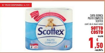 Conad Superstore Carta igienica offerta