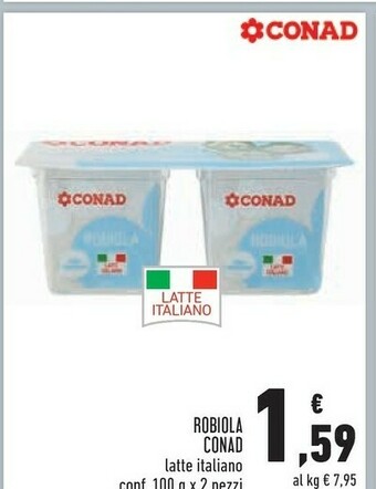 Conad Superstore Robiola offerta