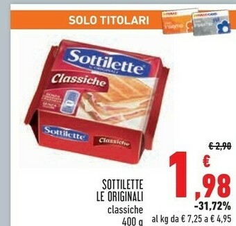 Conad Superstore Sottilette offerta