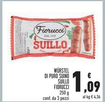 Conad Superstore Wurstel offerta