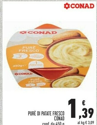 Conad Superstore Purè di patate offerta