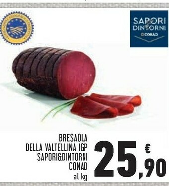 Conad Superstore Bresaola offerta