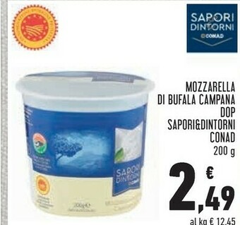 Conad Superstore Mozzarella di bufala offerta