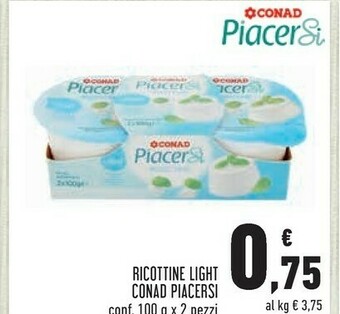 Conad Superstore Ricotta offerta