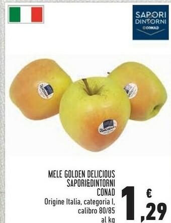 Conad Superstore Mele golden offerta