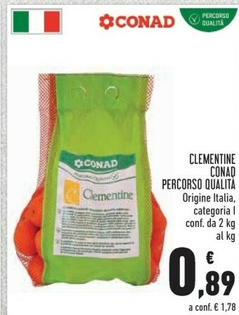 Conad Superstore Clementine offerta