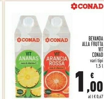 Conad Superstore Succhi di frutta offerta