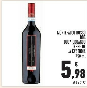 Conad Superstore Vino rosso offerta