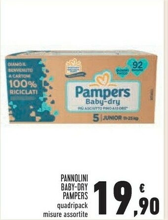 Conad Superstore baby dry offerta