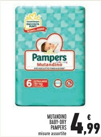 Conad Superstore baby dry offerta