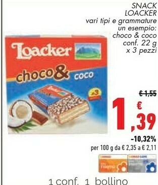 Conad Superstore Wafer offerta