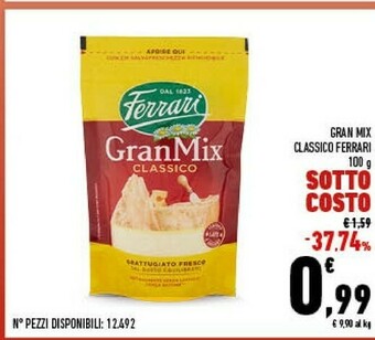 Conad Formaggio offerta
