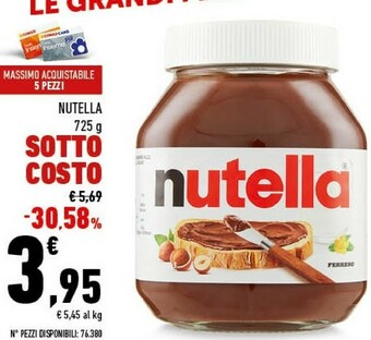Conad Nutella offerta