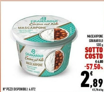Conad Mascarpone cremoso 500 g(ml) offerta