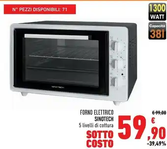 Conad Superstore Forno elettrico offerta