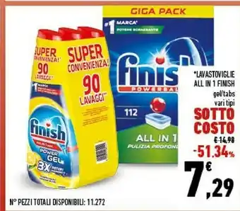 Conad Lavastoviglie all in one gel offerta