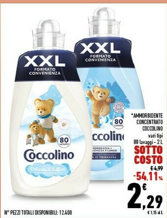 Conad Ammorbidente concentrato xxl offerta