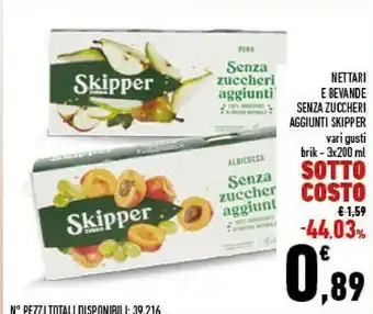 Conad Nettare di pera 600 g(ml) offerta